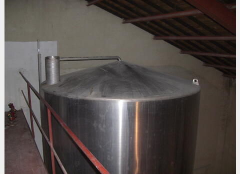 Cuve de stockage en INOX 316 Ti/304 - Volume : 500 hectos (50000 litres)