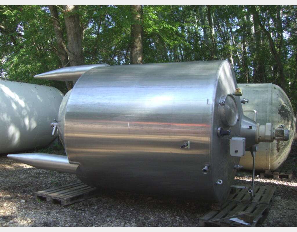 Cuve agitée INOX 12.000 L