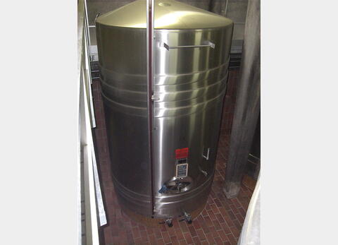 CUVE DE STOCKAGE VINIFICATION INOX 316 L - Volume : 9.500 litres