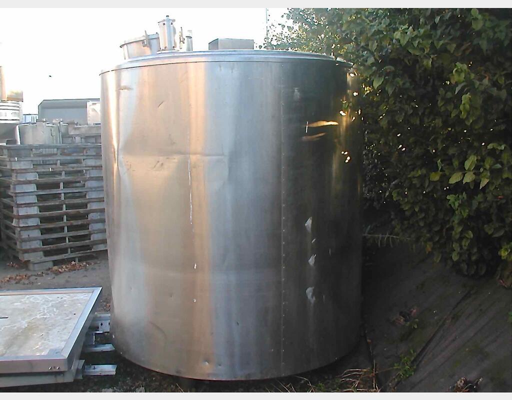 Cuve de stockage INOX Isolée - Volume : 4 500 litres