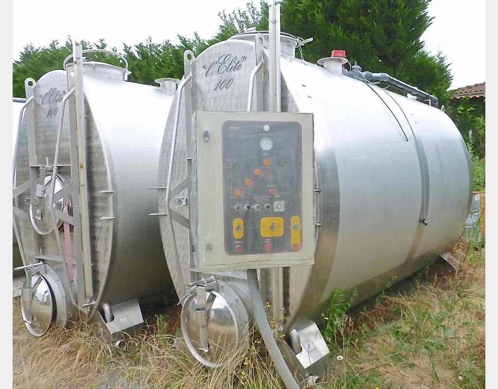 Cuve ELITE de 100 hecto (10000 litres) - Marque : PERA