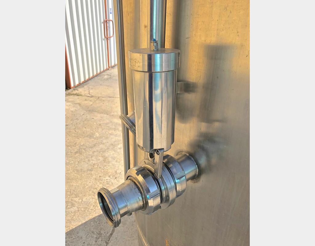 Cuve inox 316 Ti de mélange - Volume : 6000 litres