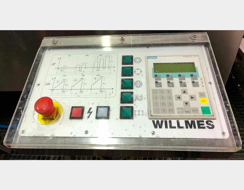 Pressoir 80 HL cage fermée - Marque : WILLMES