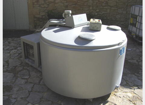Tank à lait Serap 820 litres  - Inox 304 , isolation Polyester.