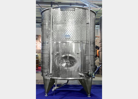 Cuve inox chapeau flottant - Volume de 5200 litres (52 hls)