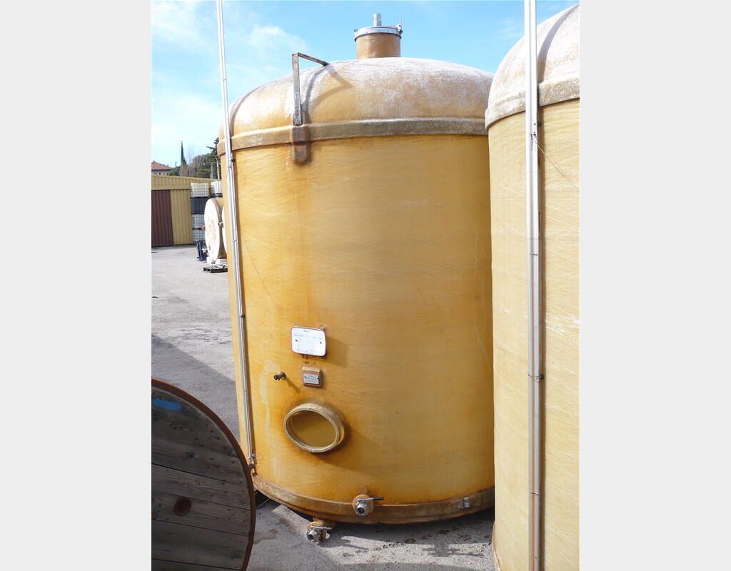 cuve de stockage en POLYESTER - 25.000 litres