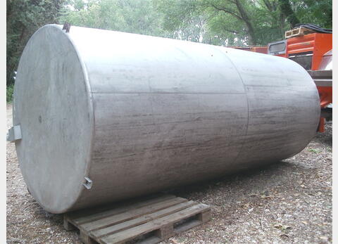 Cuve inox cylindrique de  103 hls - verticale, fond plat