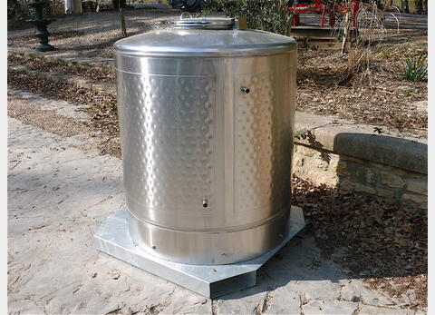 CONTENEUR IBC SBP INOX 304 - 994 litres, 130 kg