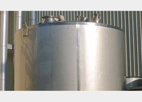 Cuve de stockage inox - Volume : 4000 litres