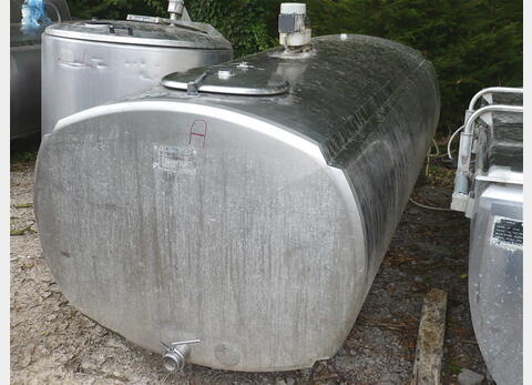 Tank à lait INOX 304 - Marque : ALFA LAVAL