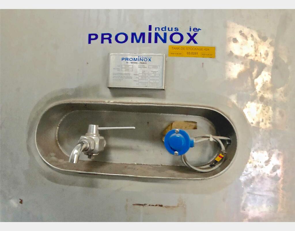Cuve INOX de mélange isolée - Marque : PROMINOX