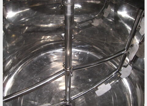 Cuve de mélange Inox 316L - Volume : 1.000 litres