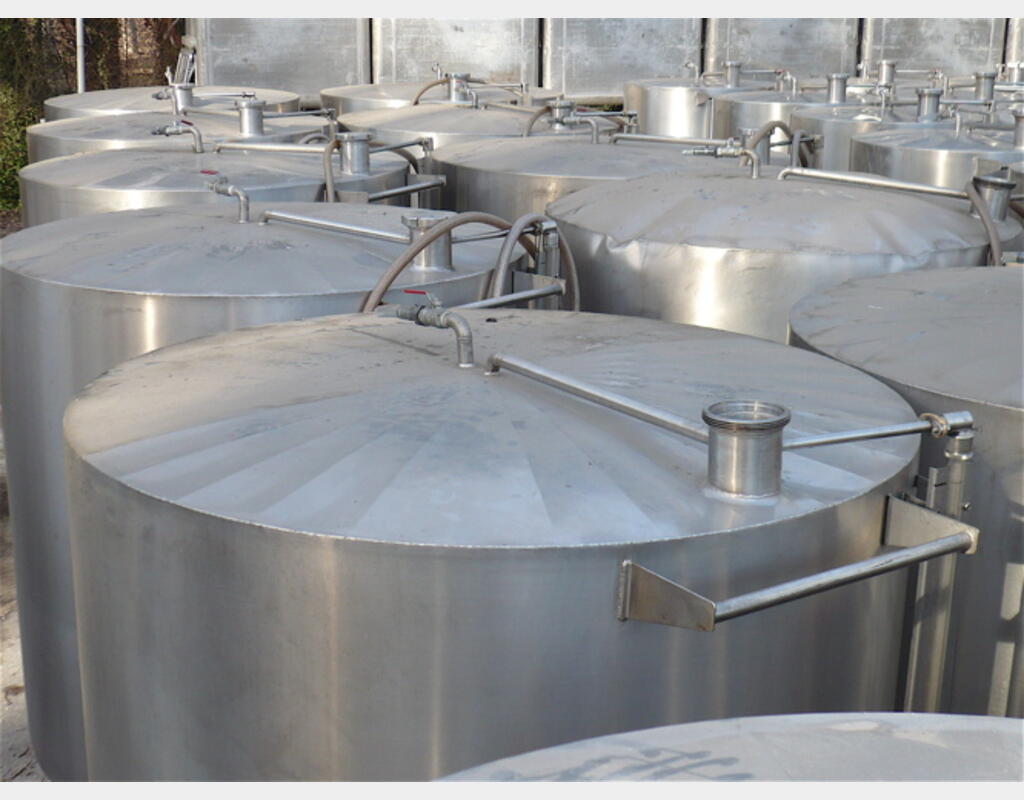 Cuve de stockage de 2400 litres - INOX 304