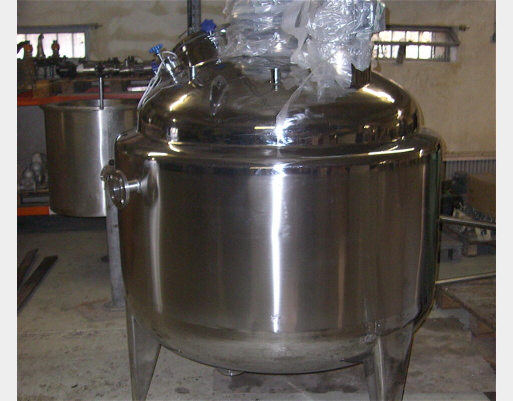 Cuve de mélange Inox 316L - Volume : 1.000 litres