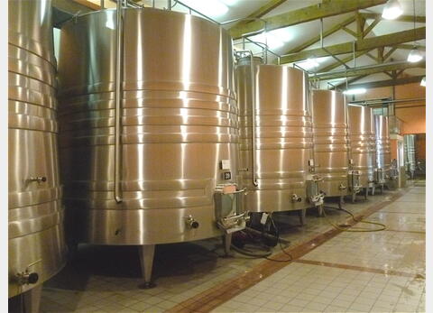 Cuve vinification INOX 304 tronconique - Volume : 177,7 hecto (17770 litres)