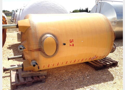 Cuve fibre - Volume : 5 000 litres (50 hectos)