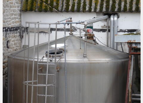 cuve de mélange INOX 30 000 litres - double enveloppe