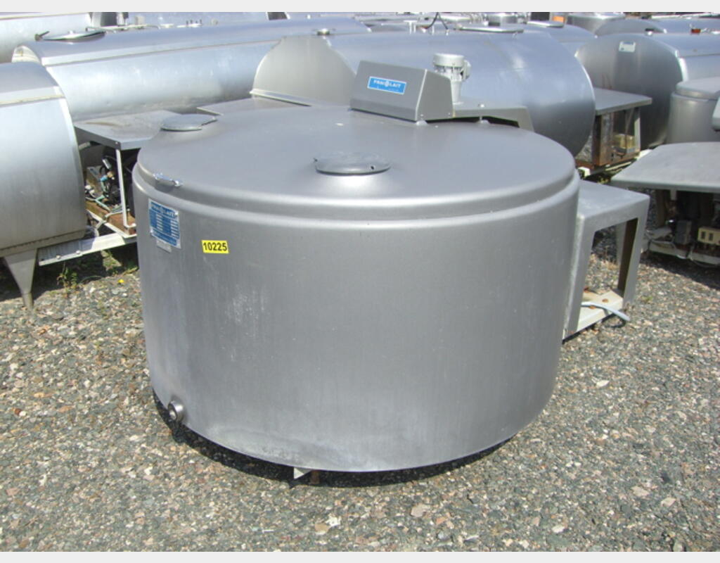 Tank à lait Serap 1090 litres  - Inox 304 , isolation Polyester .