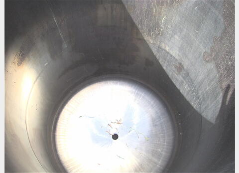Cuve de stockage, INOX 304L - Cylindrique verticale sur pied