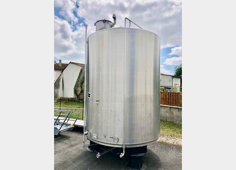 Stainless steel tank 316L - Closed - Agitated