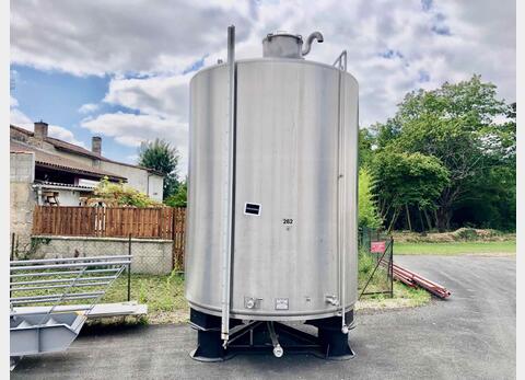 Stainless steel tank 316L - Closed - Agitated