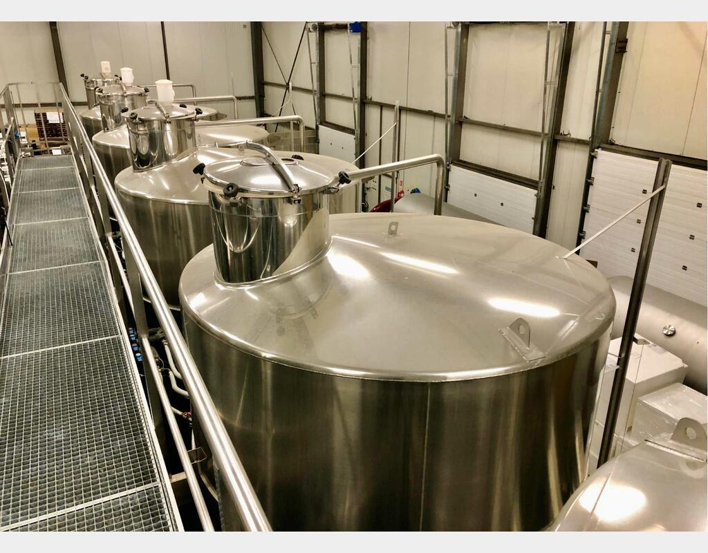 304 stainless steel tank - Tronconical