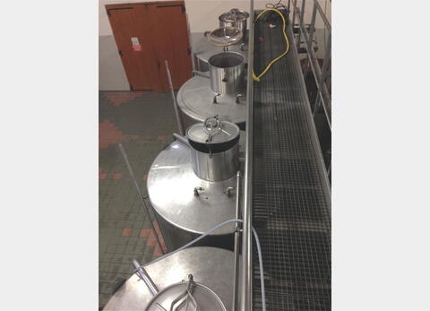 Cuve inox  - Volume : 5000 litres (50 hectos)