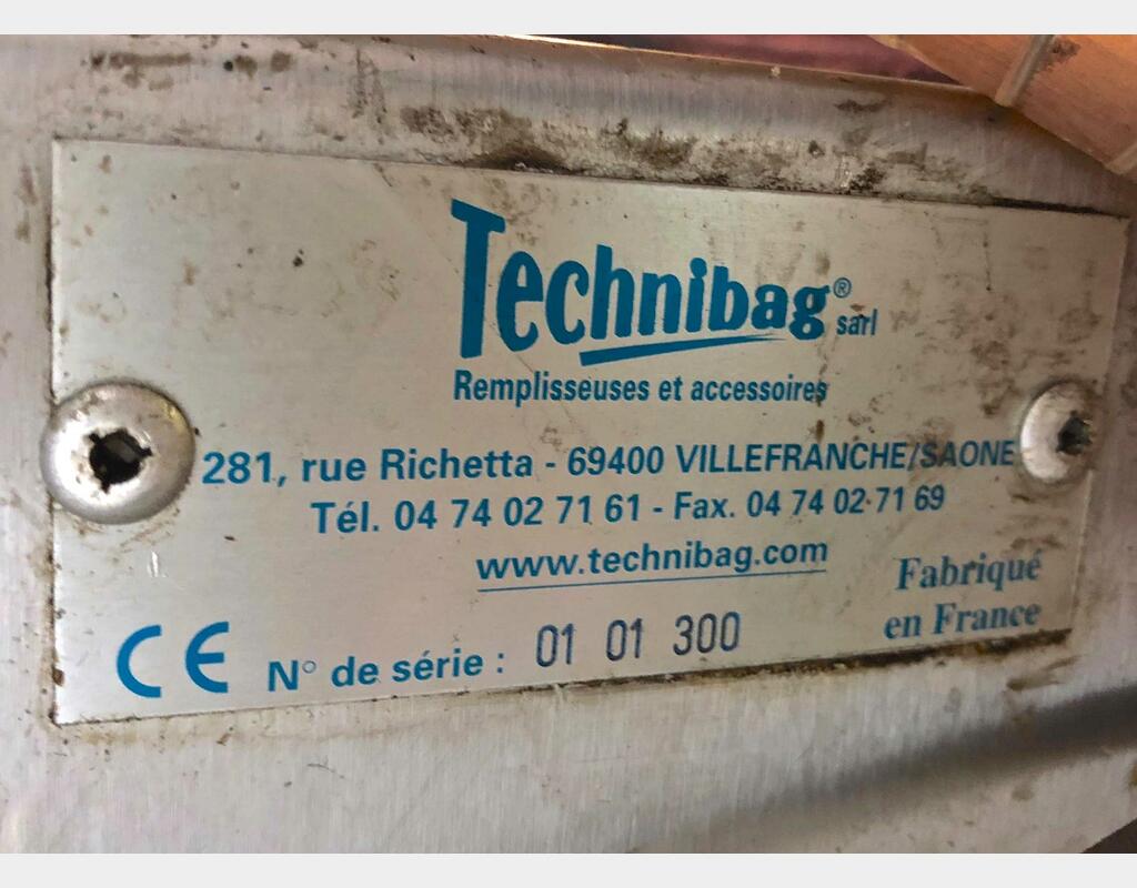 Technibag mise en bag in box (BIB) - Modéle RE300