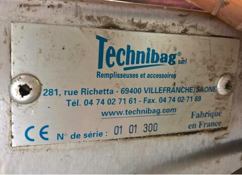 Technibag mise en bag in box (BIB) - Modéle RE300