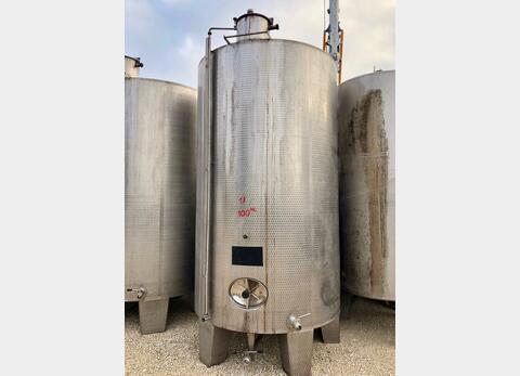 Stainless steel tank - Cylindrical - Vertical