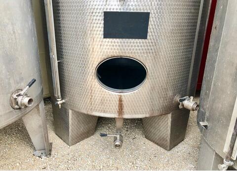 Stainless steel tank - Cylindrical - Vertical