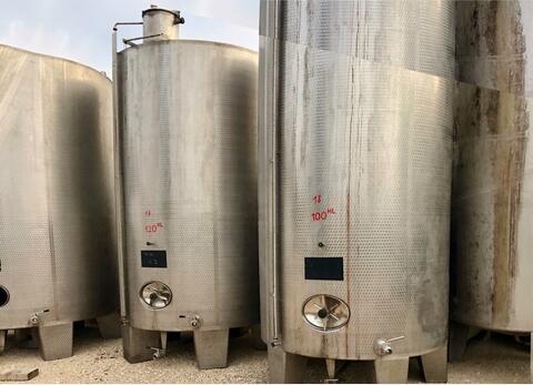 Stainless steel tank - Cylindrical - Vertical