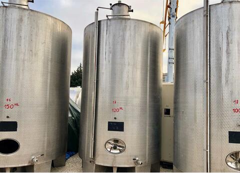 Stainless steel tank - Cylindrical - Vertical