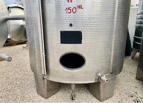 Stainless steel tank - Cylindrical - Vertical