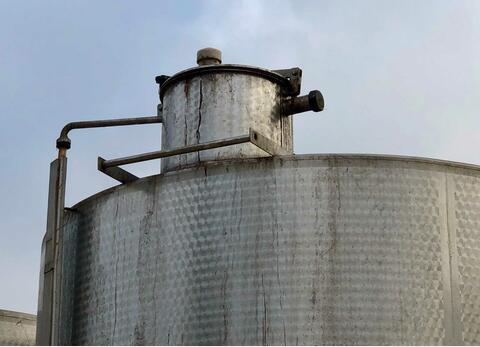 Stainless steel tank - Cylindrical - Vertical