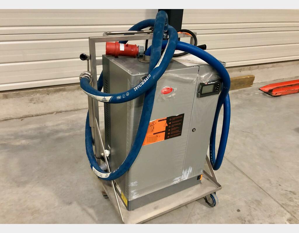 Steam generator - For barrel decontamination