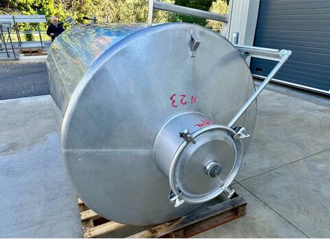 Stainless steel tank - Cylindrical - Vertical