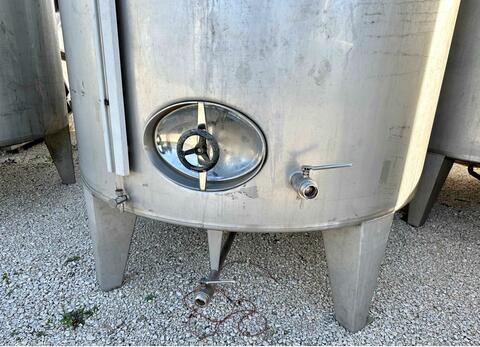 Stainless steel tank - Conical base