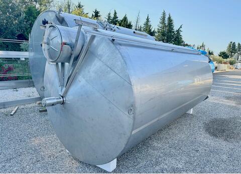 316 stainless steel tank - Conical bottom on feet