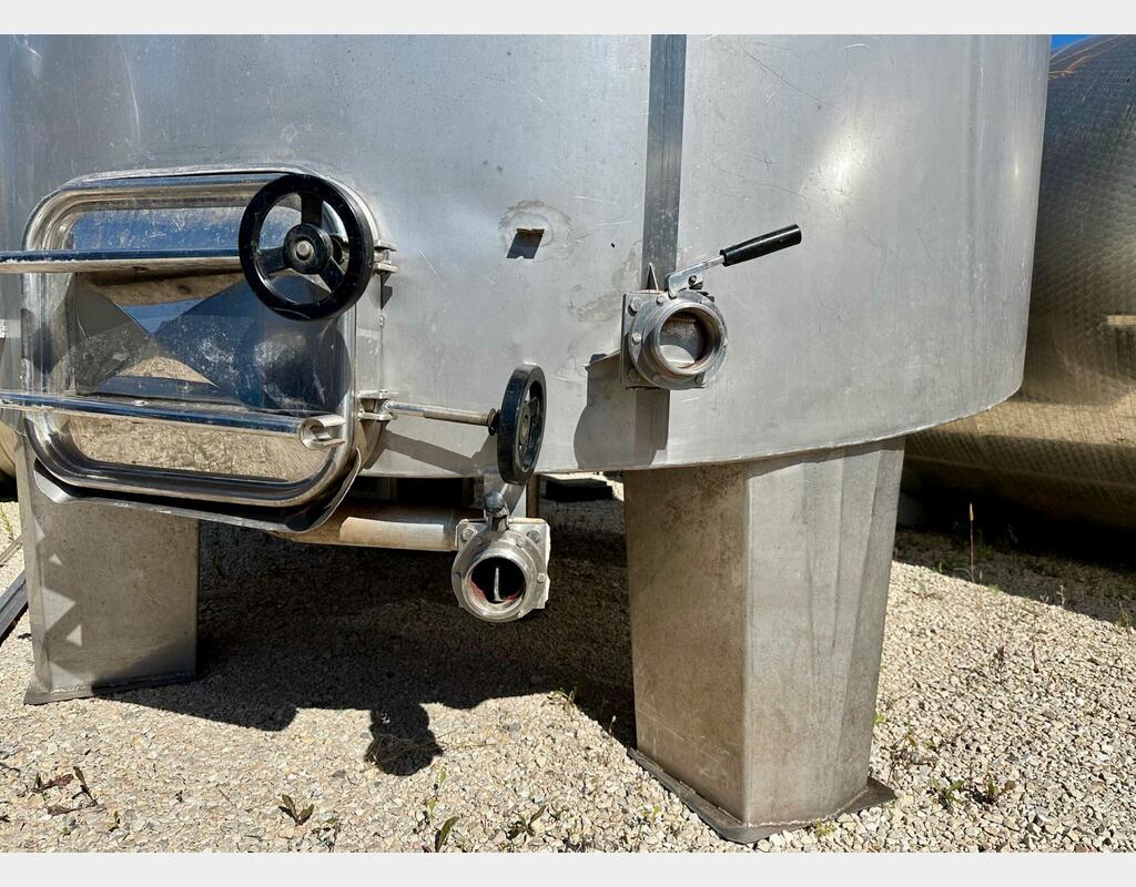 316 stainless steel tank - Flat bottom