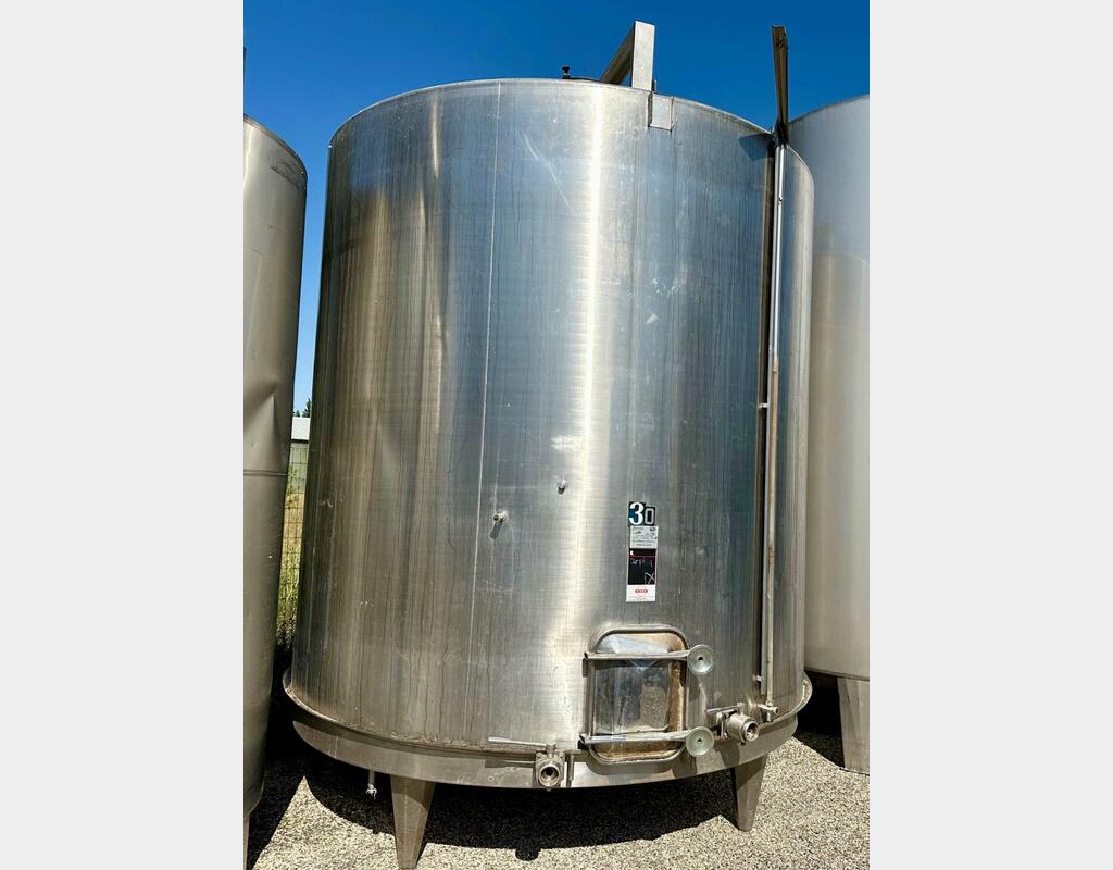 316 stainless steel tank - Flat bottom