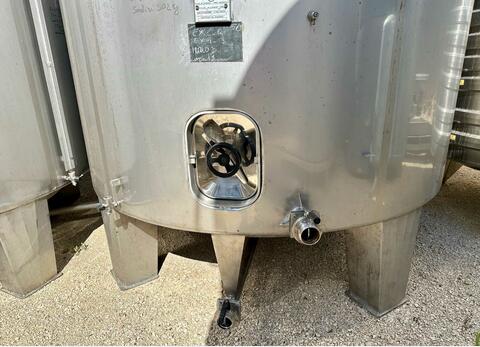 316 stainless steel tank - Conical bottom on feet