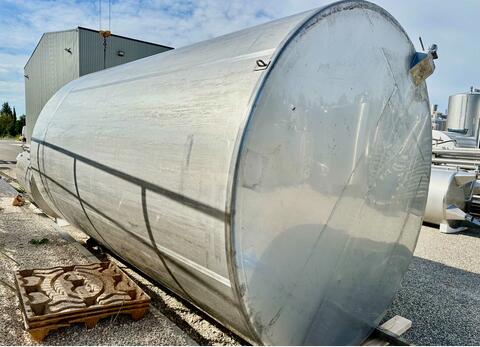 Flat-bottomed stainless steel tank - Storage