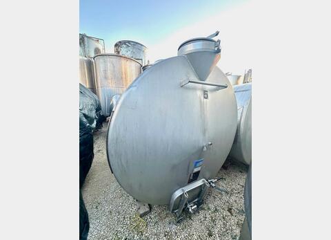 Stainless steel tank - Horizontal