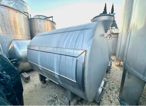 Stainless steel tank - Horizontal