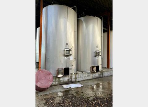 304 stainless steel tank - Closed - Flat bottom