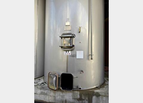 304 stainless steel tank - Closed - Flat bottom