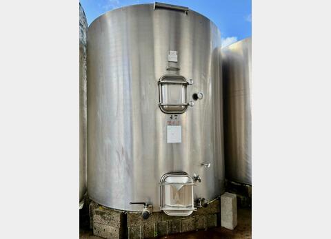 304 stainless steel tank - Closed - Flat bottom