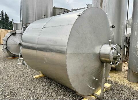 Closed stainless steel tank - Temperature-controlled - Storage