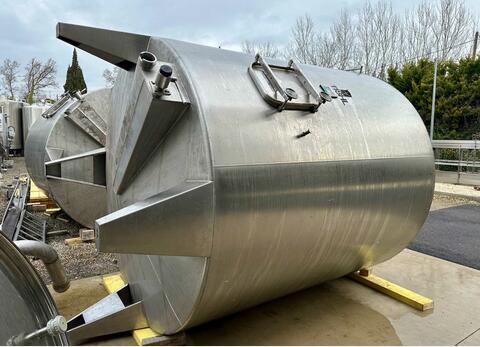 Closed stainless steel tank - Temperature-controlled - Storage